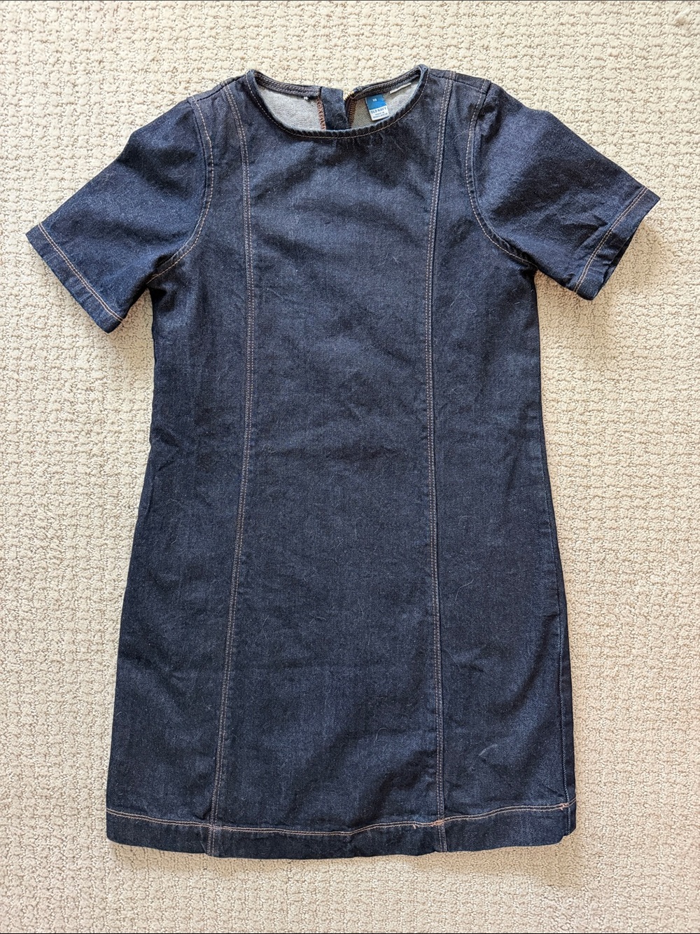 Dark Blue Denim Dress